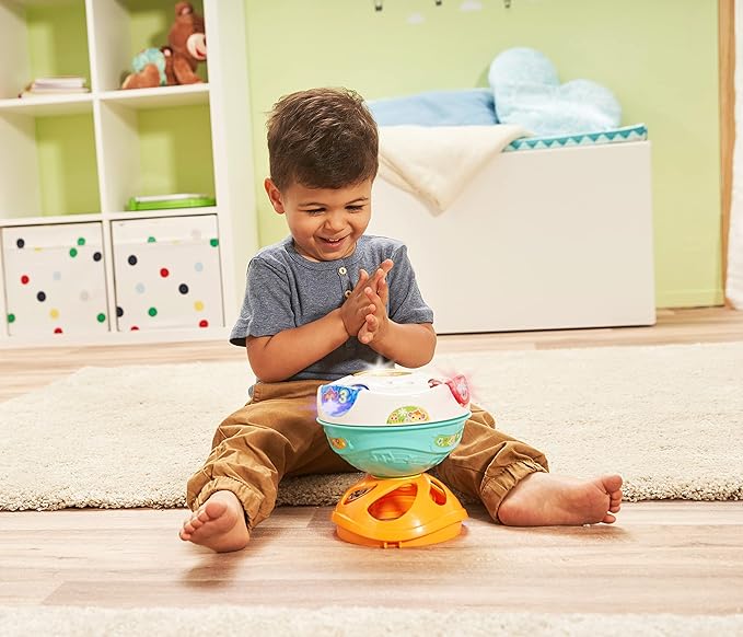 VTech Baby 3-in-1 Magic Music Ball - Interactive Baby Toy that Moves Alone and Plays Music - For Children Aged 9-36 Months