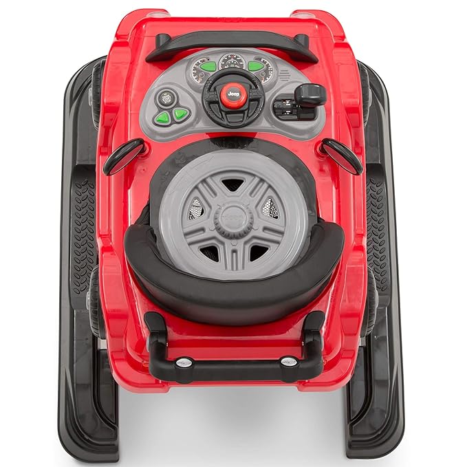 Jeep Classic Wrangler 3-in-1 Grow with Me Walker by Delta Children, Red
