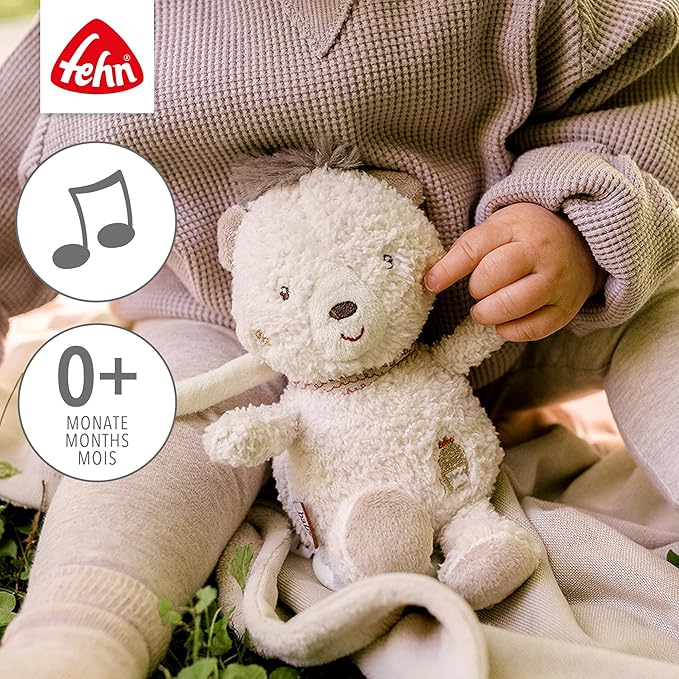 BabyFehn Fehn 058079 Bear Music Box, Natural