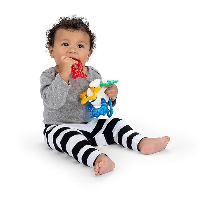 Baby Einstein Ocean Explorers Sea of Sensory Teether Toy BPA Free, Ages 3 Months and up