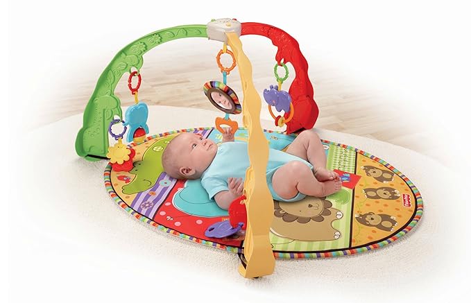 Fisher-Price Luv U Zoo Musical Mirror Activity Gym