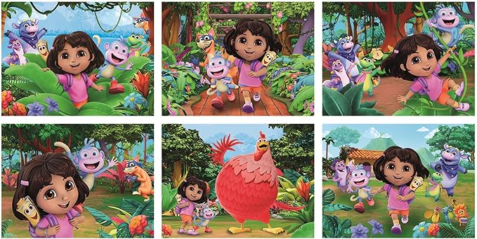 CLEMENTONI, CUBI 12 - DORA THE EXPLORER, 3years, 41510