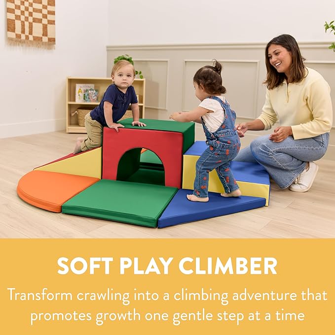 All-Around Step 'n' Slide Tunnel, Indoor Playset, Assorted