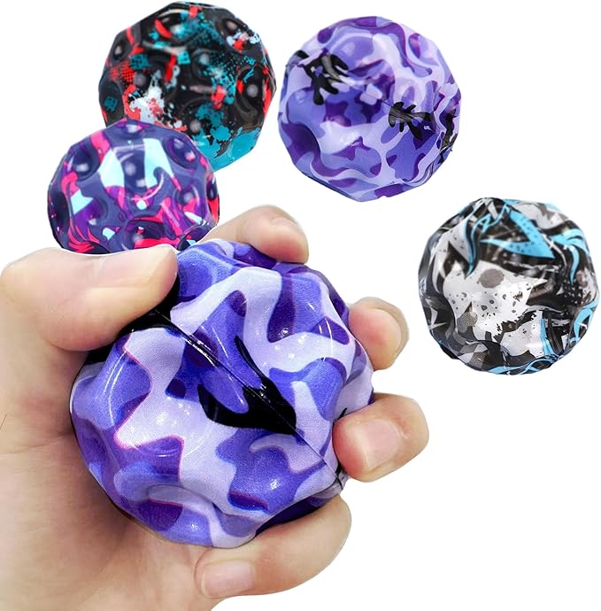 Tendry Extreme High Bouncing Ball Moon Shape for Kids of All Ages, Improve Hand-Eye Coordination, Easy to Grip and Catch by Athletes as a Sport Training Balls