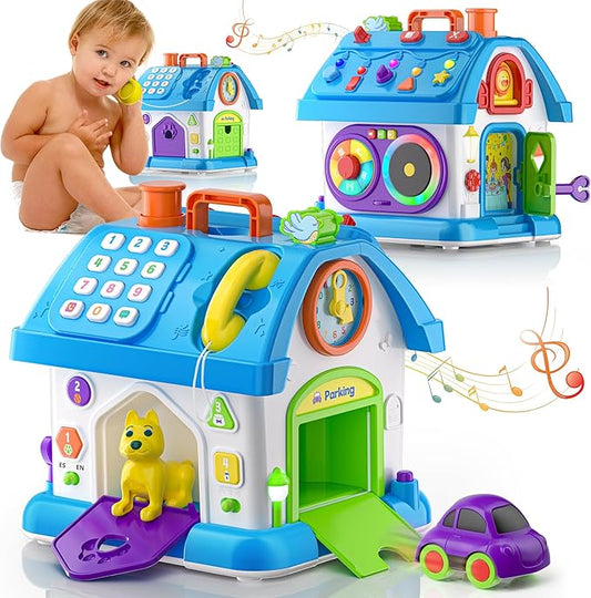 Hurdaos Montessori Toys for 1 Year Old Boy Girl Gifts, 1st Birthday for One Year Old Boys Girl First Gift Baby Toy 12-18 Months, Educational Learning Toddler Toys 1-2