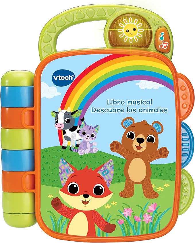 VTech Music book Discover the animals, color by Spanish (80-567822)