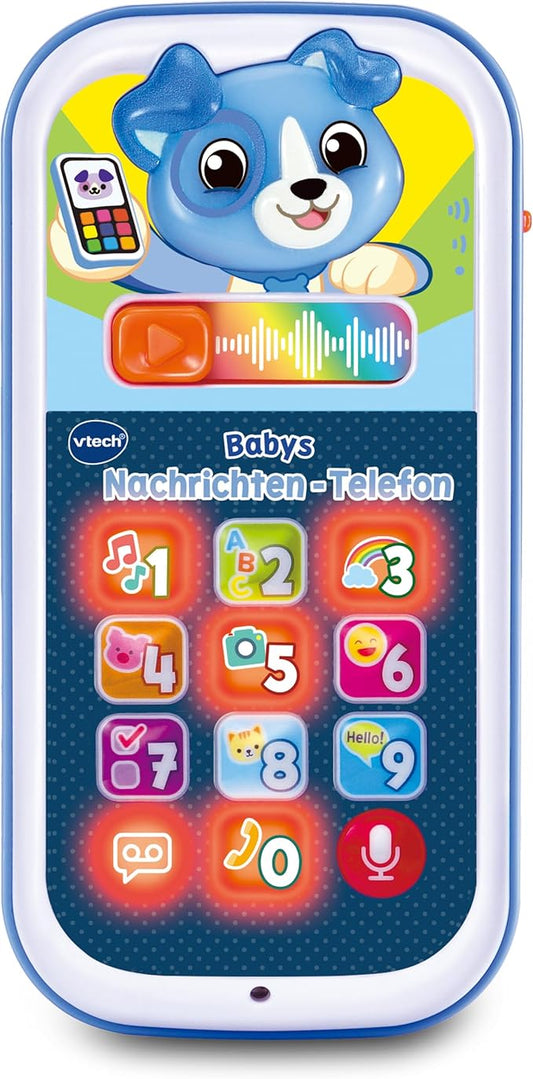 Vtech Babies Message Phone - Great Play Mobile Phone - for Children from 9-36 Months