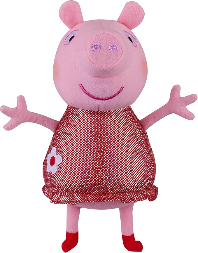 Peppa Pig, Sing With Me Peppa, Interactive Plush, Musical Plush Toy with Microphone, Toys, Preschool Gift