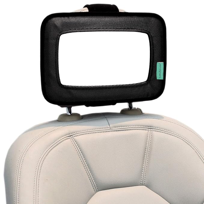 Little Chicks Rear Facing Baby Easy View Safety Mirror - Car Seat Mirror for Baby and Toddlers With Clear Wide View - Essential for Safety and Convenience