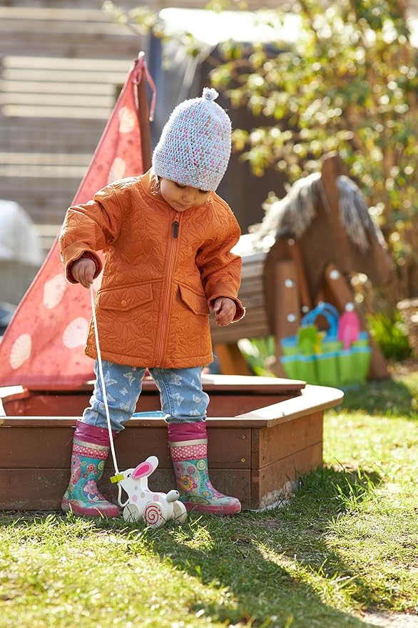 Goki- Drag Hare Balls for Babies, Colour (Multi-Colour) (54897)
