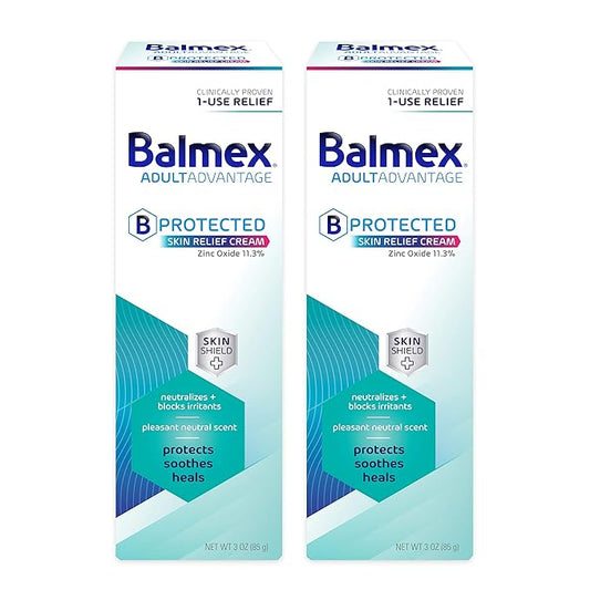 Balmex Adult Care Rash Cream, 3 OZ (Pack of 2)
