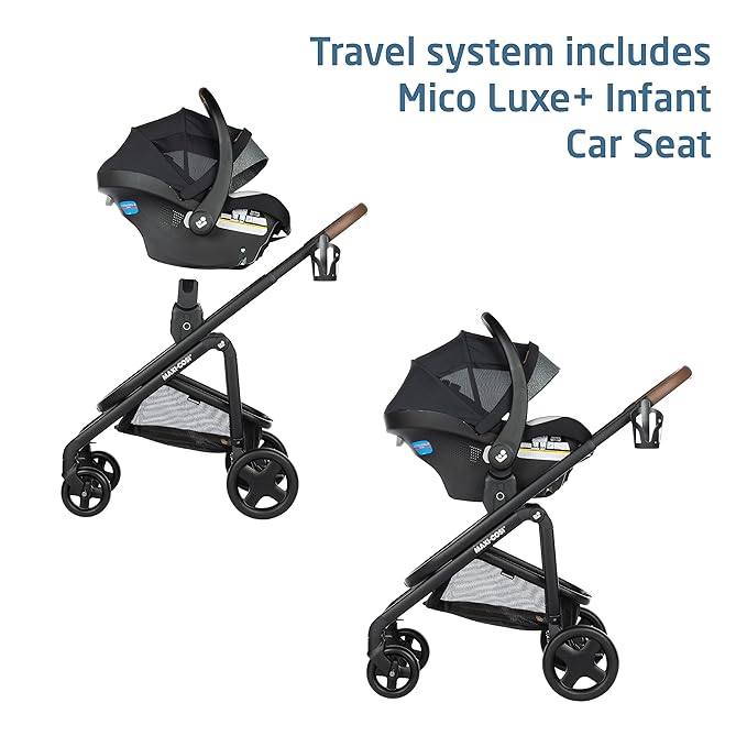 Maxi-Cosi Tayla™ Max Travel System, Baby Stroller and Car Seat Combo, Car Seat Stroller Combo, Urban Wonder