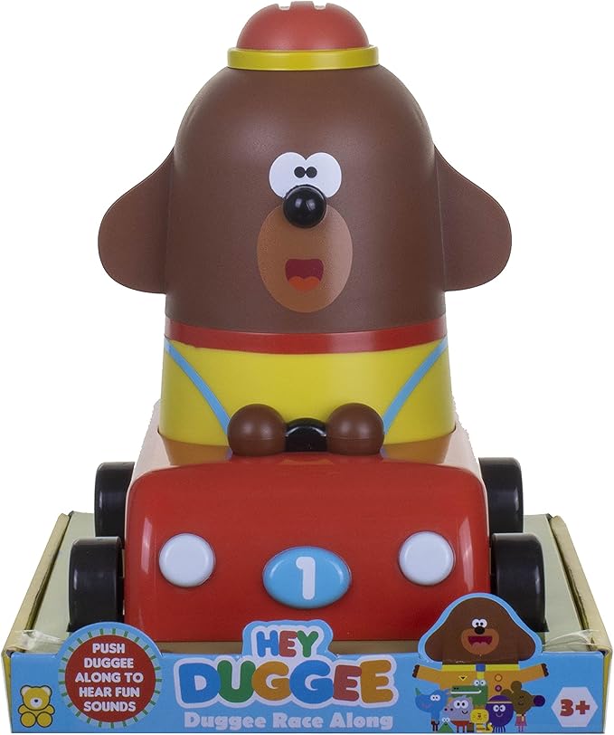 Hey Duggee abgee 539 2145 EA Race Along with Fun Sounds, red