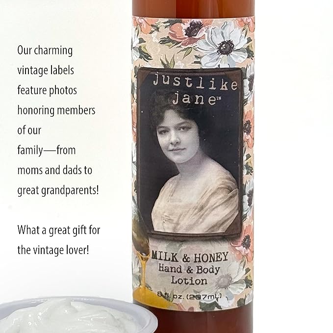 Just Like Jane™ Shea Butter Lotion | 8 fl oz | 8 scents | Scent: Milk & Honey