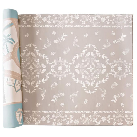 The Shwally PlayMat - Soft Baby Play Mat - Reversible Foam Floor Mat - Waterproof, Wipe-Clean, Durable, Non-Toxic and Hypoallergenic - Large (6.5' X 4.5')