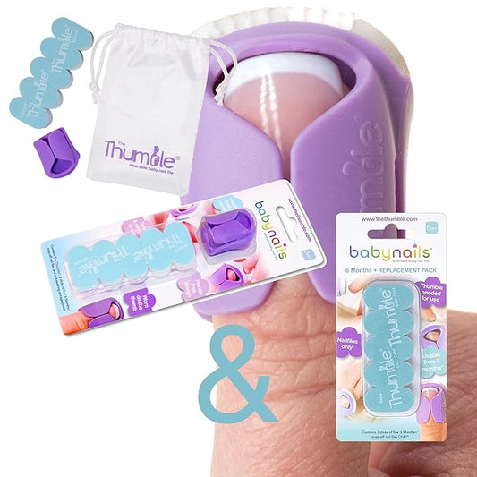 Baby Nails 6 Months+ Pack and a Pack of 15 Replacement (6months+) nailfiles