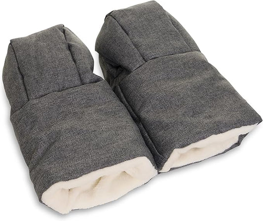 Winter Stroller Hand Muff Gloves, 2-Piece Set, Compatible with UPPAbaby Vista, Cruz, RumbleSeat, Ridge & Minu (V2 & V3), Waterproof, Ultra-Plush, Universal Fit