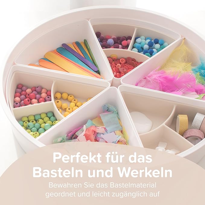 Inspire My Play - 3 x Silicone Sorting and Organising Compartments - Compatible with Sensory PlayTray - Sensory Bin Accessories - Early Development & Activity Toys for Disabled Children - Stone