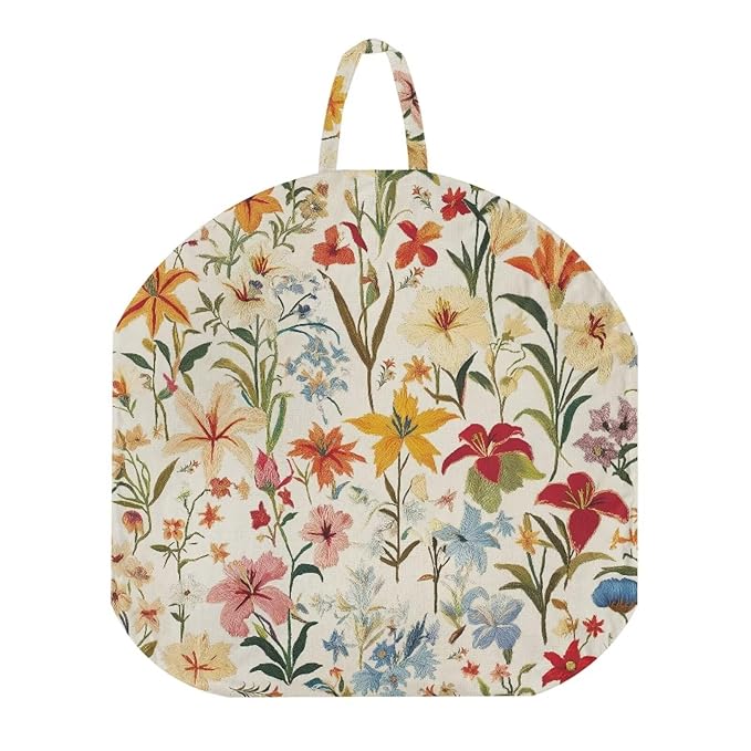 Vintage Floral Newborn Lounger Pillow Cover Removable Soft Comfortable Slipcover for Infant Lounger Pillow Cover Breathable and Washable
