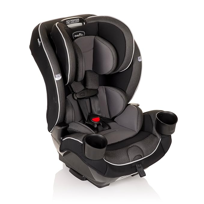 Evenflo EveryKid 3-in-1 Convertible Car Seat (Livingston Gray)
