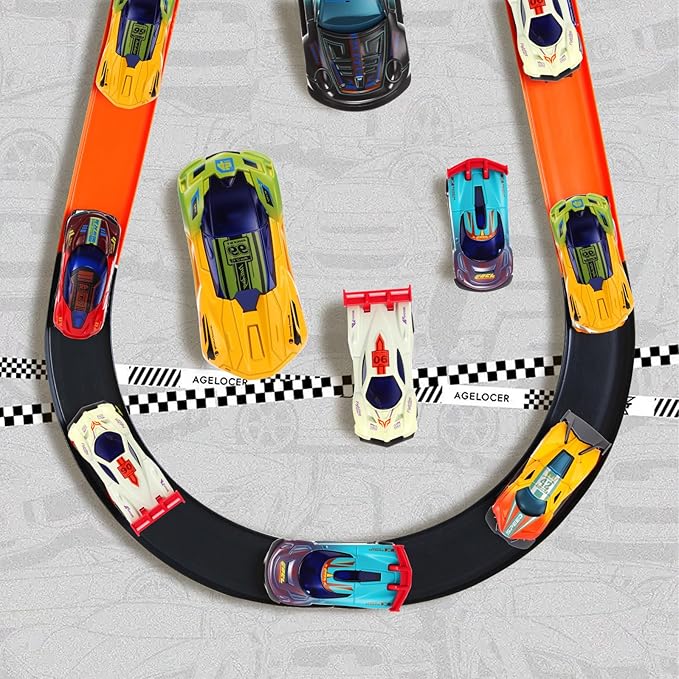 Soulchen 8 Pcs Color Changing Cars Water Activated Bath Toys Vehicles in Water Fillers Sensory Toys Theme Party Giveaways Goodies Gift for Ages 4-8 Boys Girls Toddlers
