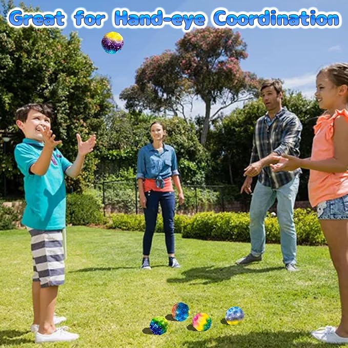 High Elasticity Ball, Super High Bouncing Foam Balls for Adults Improve Hand-Eye Coordination Sports Training