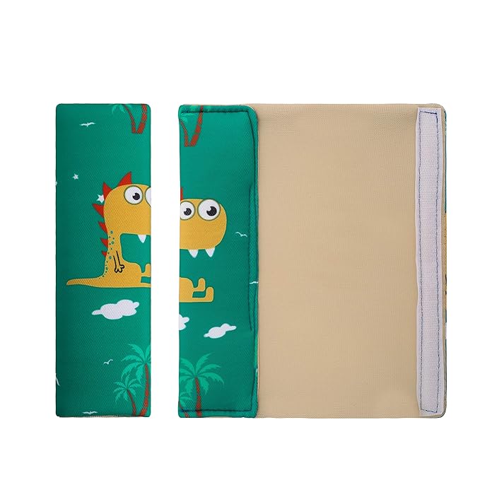 Seat Belt Cover Pad for Kids, 2 Pcs Soft Baby Seat Belt Cushions Pads, Car Seat Straps Shoulder Protector Pillow for Girls Boys