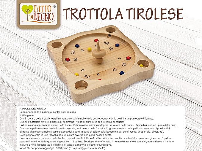 TEOREMA Giocattoli 40521 Games, Multi-Coloured
