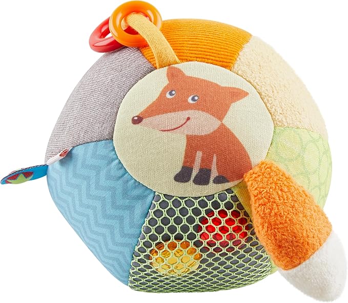 HABA - Forest Friends Discovery Ball - Sensory Ball for Baby - First Age Toy - 306893