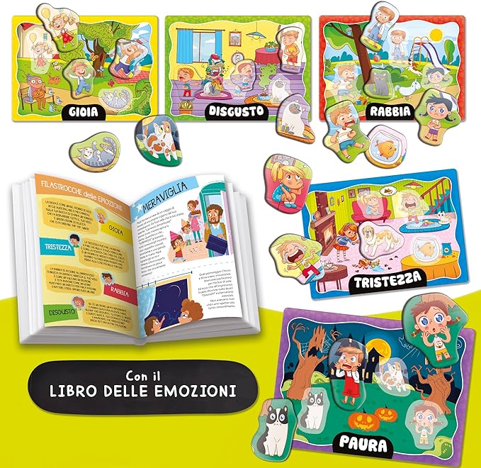 Liscianigiochi - Carrot The very useful tombole of emotions, 102815