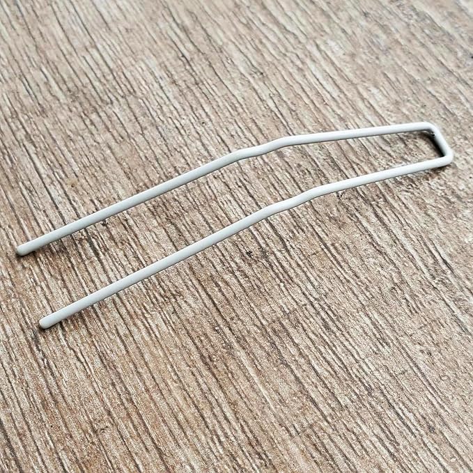 Hairpins for Bun ROCST Bobby Pins Clips for Ballet Woman girl Hairdressing salon 12pcs (2.5 inch, silver)
