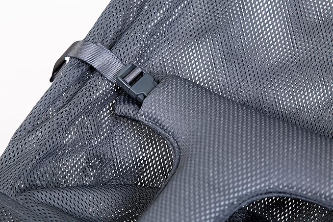 Childhome Evolux Baby Bouncer Mesh Fabric Seat Cover, Baby Lounger Cover, Lightweight Breathable Mesh Fabric, Replacement Baby Bouncer Seat Cover (Anthracite)