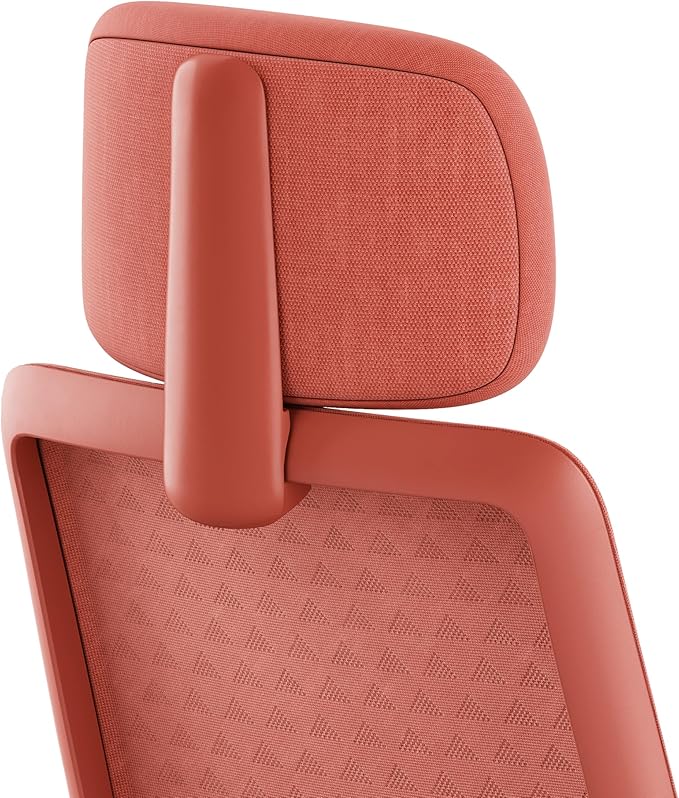 Branch Adjustable Chair Headrest Attachment - Only Compatible with The Verve Chair - Experience Optimal Comfort and Support - Coral