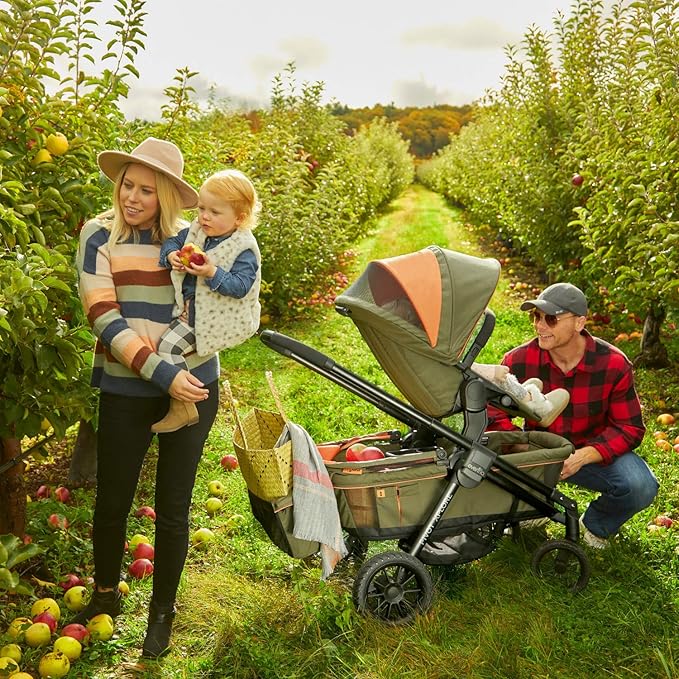 Evenflo Second Seat for Pivot Xplore Stroller or Travel System with 5 Point Harness System and Multiple Riding Positions, Adventurer Wayfarer