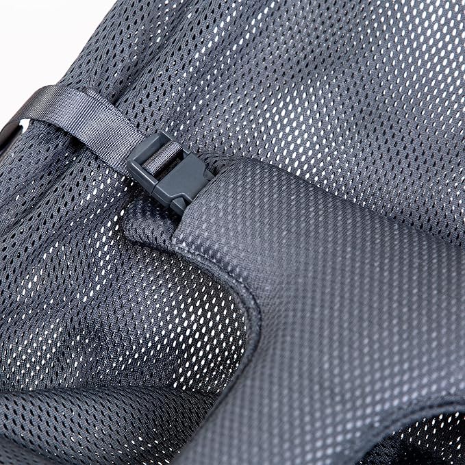 Childhome Evolux Baby Bouncer Mesh Fabric Seat Cover, Baby Lounger Cover, Lightweight Breathable Mesh Fabric, Replacement Baby Bouncer Seat Cover (Anthracite)