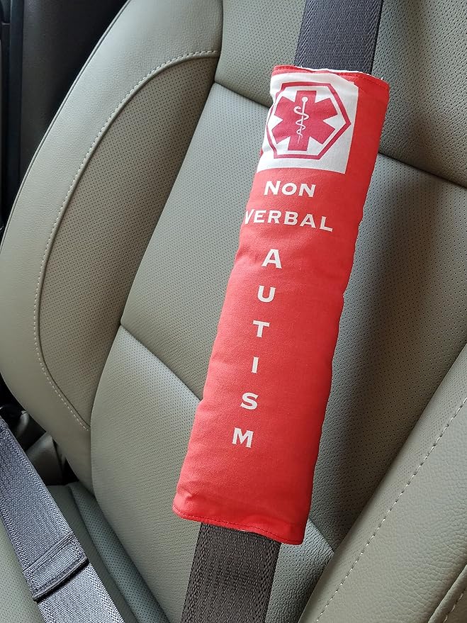 Emergency Seatbelt Cover for Autistic/Non Verbal