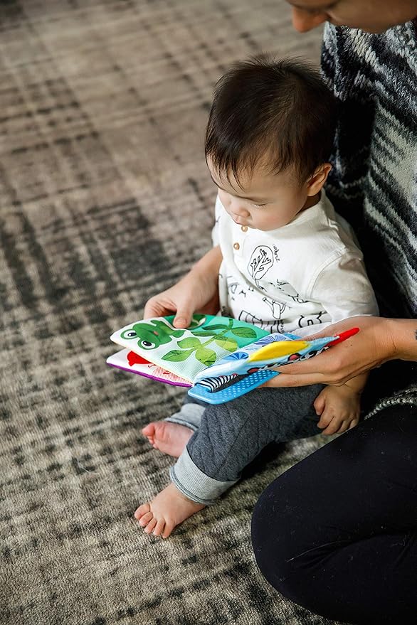 Baby Einstein Curious Explorers Teether Book Take-Along Toy, Ages Newborn +, Multicolored