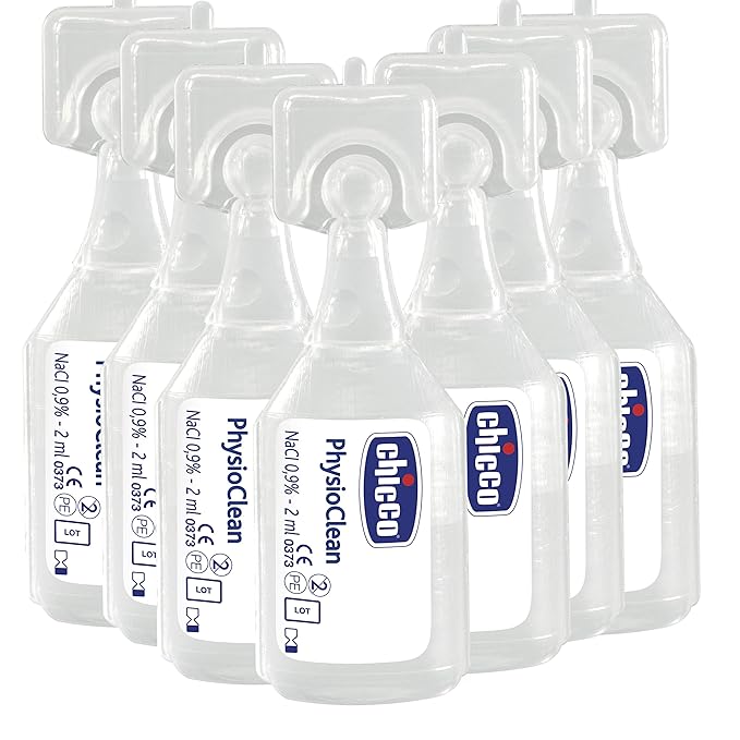 Chicco Physio Clean – Physiological Serum, 2 ml, Pack of 20