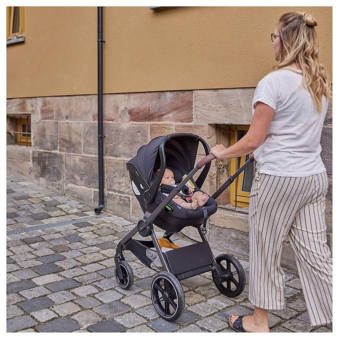 Hauck Universal adapter for Walk N Care stroller for mounting baby seats with Maxi Cosi holder and Hauck Drive N Care - 1 Pair (black), plastic