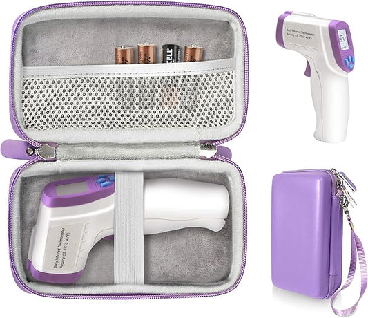 getgear case for Forehead Thermometer like Amerzam, Mosen, magicelec, Vigorun, GoodBaby, Braun Thermoscan 7, CHOOSEEN, Vigorun, Mobi Dualscan Prime Ear & Forehead Thermometer, iProven, MD Health USA