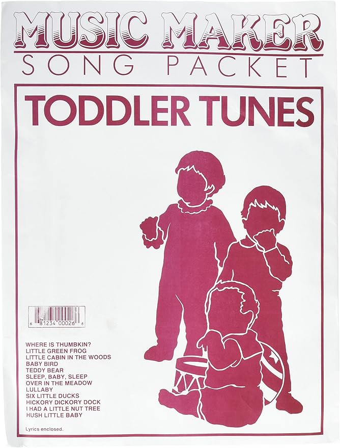 Music Maker Toddler Tunes Song Packet