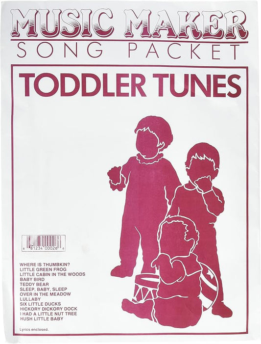 Music Maker Toddler Tunes Song Packet