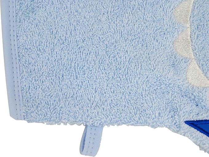 JN&LULU Baby Organics Bath Mitt Toddlers Bath Cotton and Soft Scrub Bathing Loofah Baby Shower Gifts (Shark)