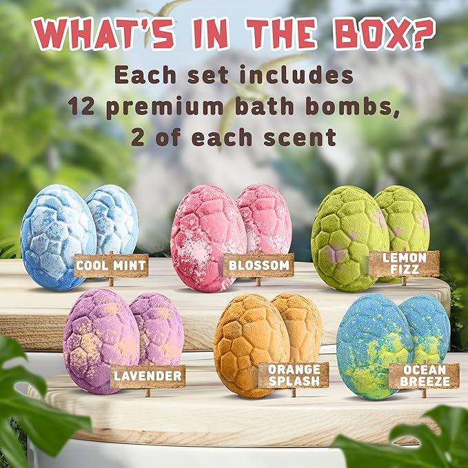 Bath Bombs for Kids with Surprise Toys Inside (Full Gift Set - Diffusers Included)