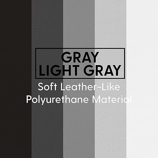 FDP SoftScape Space Saver Foldable Children's Play Mat - Soft, Sturdy 1.5 inch Thick Foam, 3-Fold Floor Mat Indoor Active Play, Tummy Time, Stretching for Kids - Gray/Light Gray