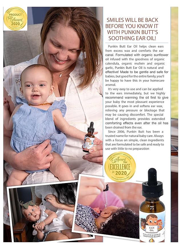 Punkin Butt: Natural Congestion Therapy Kit- Rosemary Respiratory Rub and Organic Ear Oil