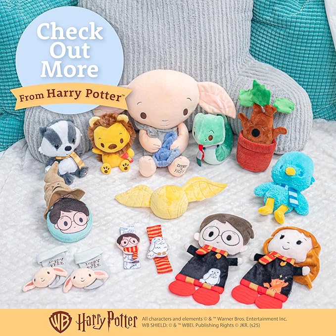 Kids Preferred Harry Potter Stroller Activity Toy with Crinkle, Mirror, and Tactile Features – Fits Most Strollers
