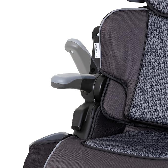 Baby Trend Protect 2-in-1 Booster Seat, Grey Tech – Lightweight Belt-Positioning Design, Cushioned Comfort, Everyday Big-Kid Support