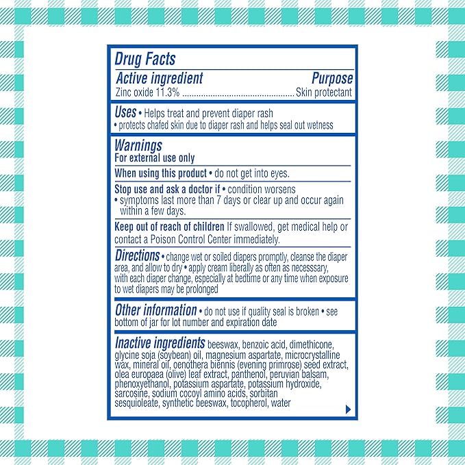Balmex Complete Protection Baby Diaper Rash Cream with Zinc Oxide + Soothing Botanicals, 4 Ounce