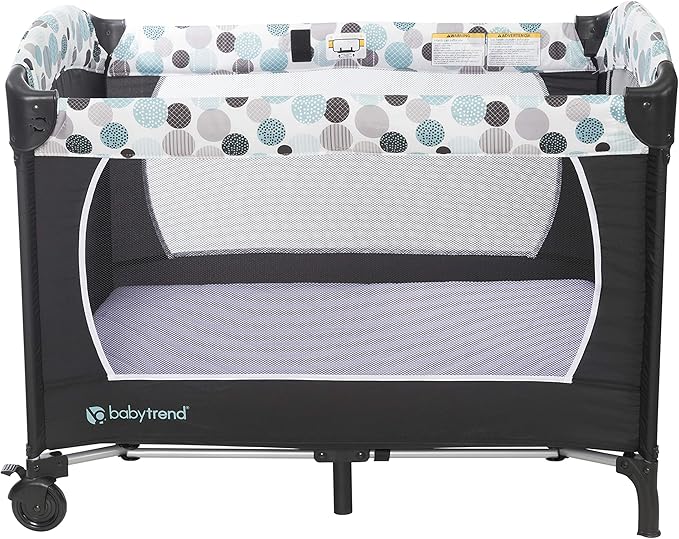 Pastel Lavender Purple Pack n Play Quilted Mattress Sheet – Ultra-Soft, Comfortable Portable Crib Mattress Sheet for Baby Girls; Playpen Mattress or Mini Crib Fitted Sheet with Quilted Top